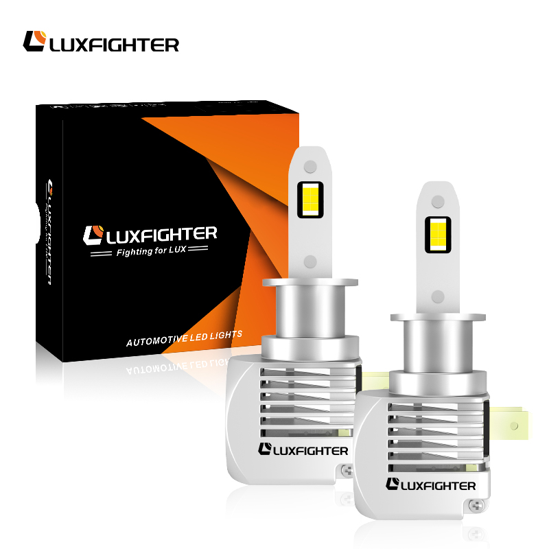 Q16 100W 8000 Lumen 600% Praeclarum 6500K Cool White H3 DUXERIT Headlight Bulbi