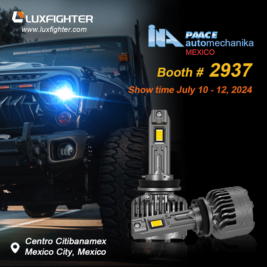 LUXFIGHTER Car DUXERIT Headlight 2024 Mexico INA PAACE