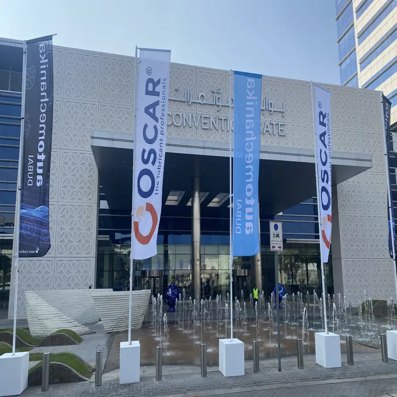 Luxfighter duci headlight participating in Automechanika Dubai MMXXIII