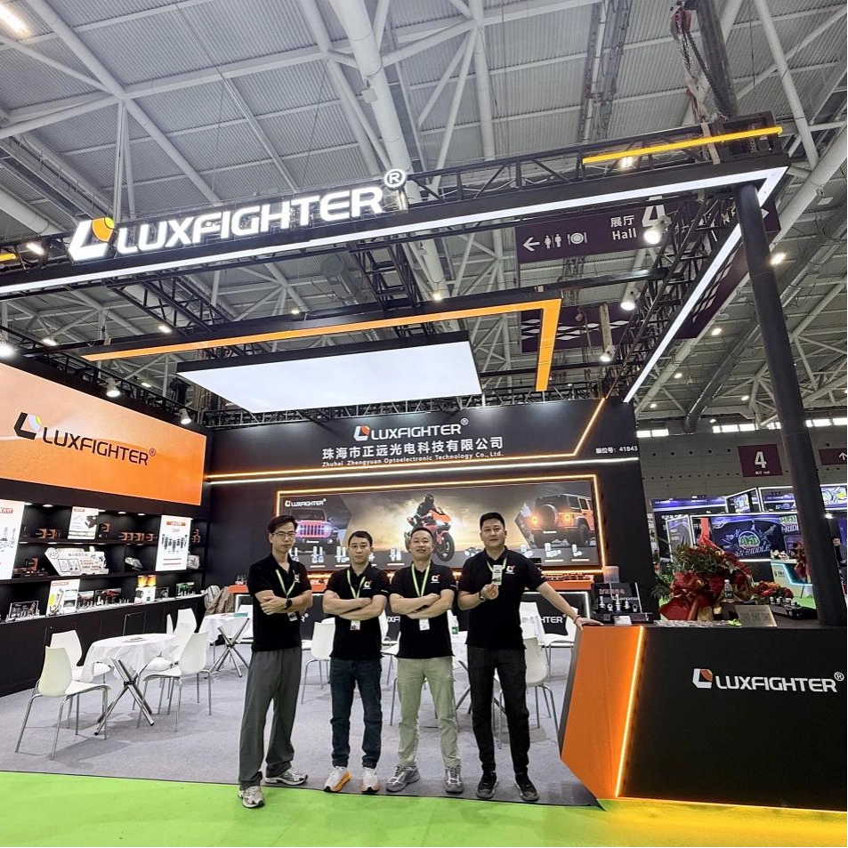 LUXFIGHTER Showcases Premium LED Lighting Solutions at 2026 Shenzhen Jiuzhou Auto Expo