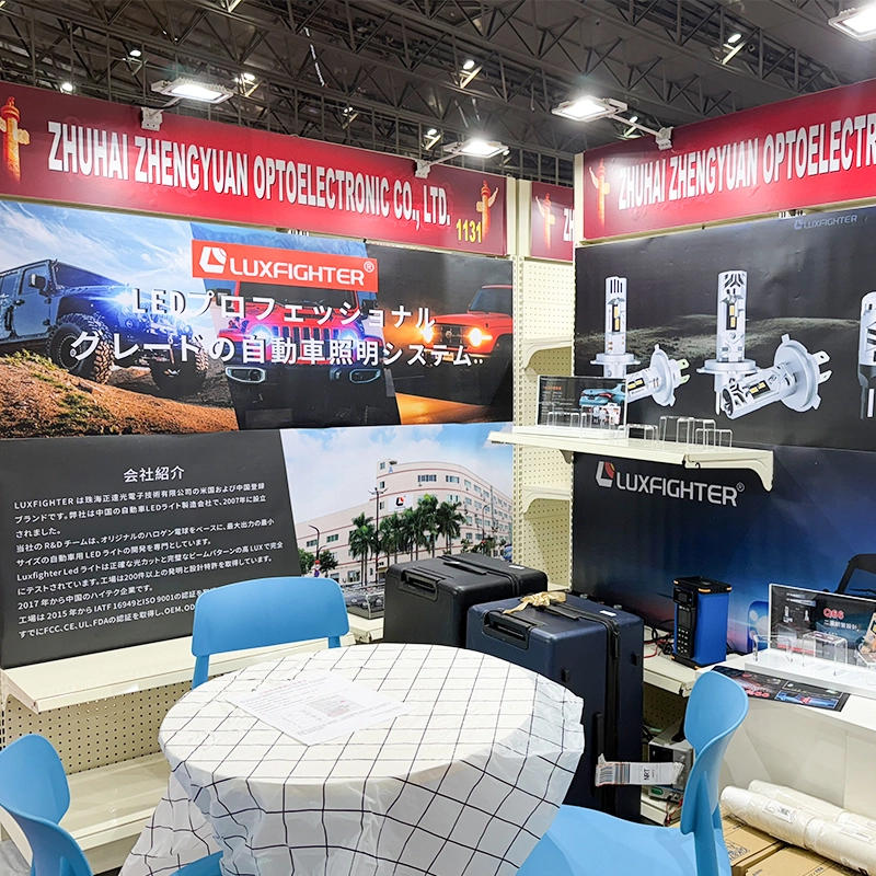 LUXFIGHTER invenire DUXERIT headlights in Tokyo ad MMXXVI